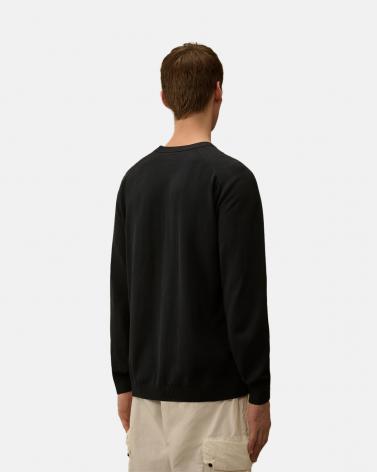 MAILLE COL ROND MKN105A 888 CREPE COTON MARINE