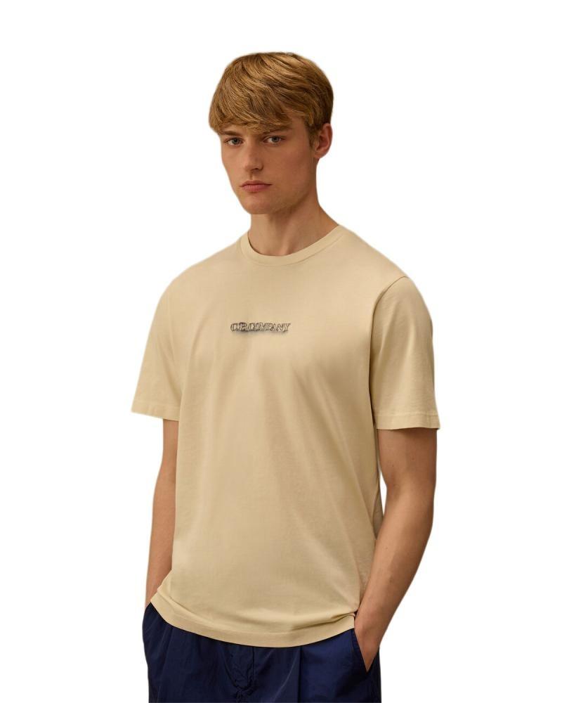 TEE SHIRT CP COMPANY S292 114  FROZEN  BEIGE