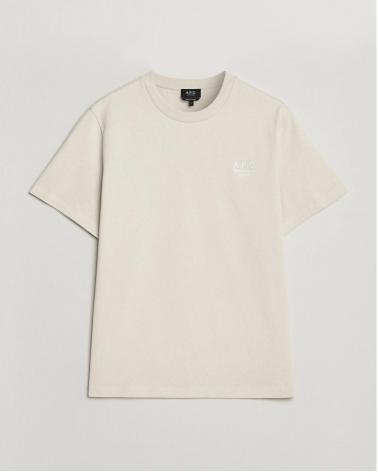 TEE SHIRT A.P.C.RUE MADAME ECRU 