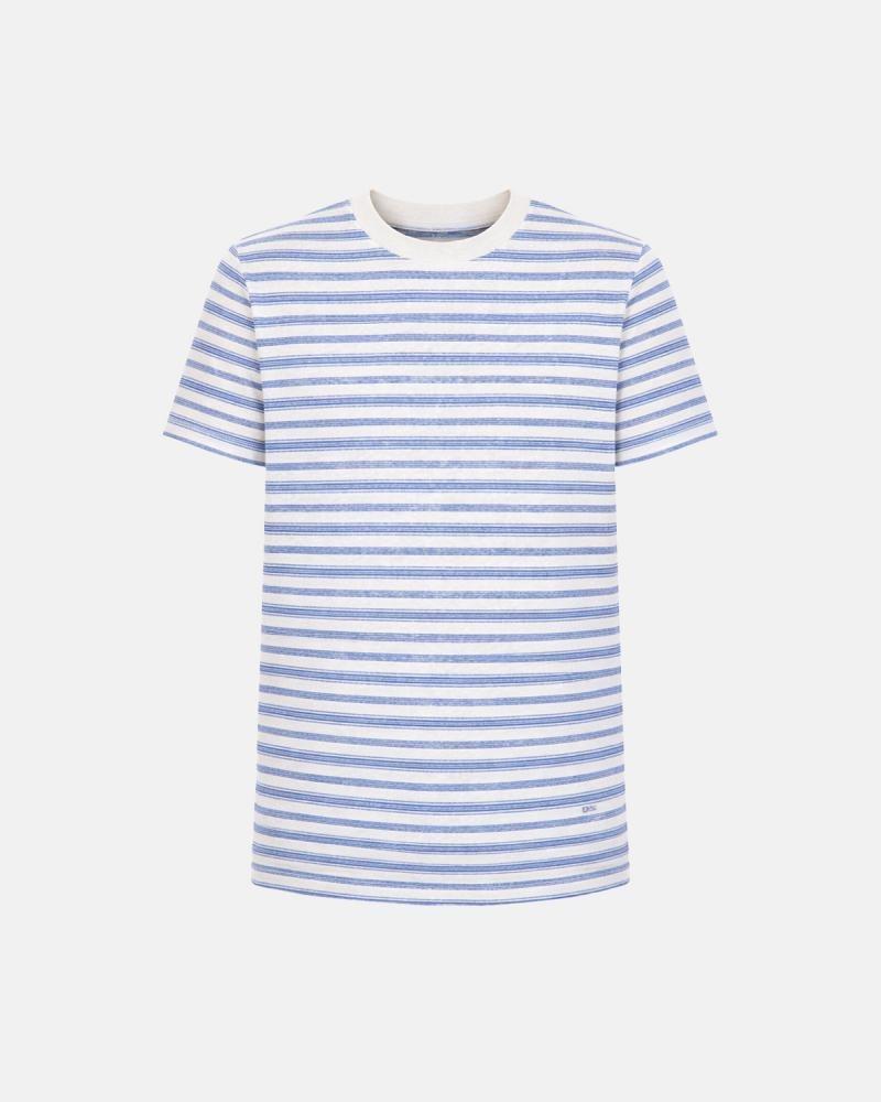 TEE SHIRT A.P.C.RAYURE CIEL 