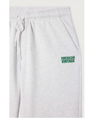 PANTALON JOGG AMERICAN VINTAGE GRIS CHINE