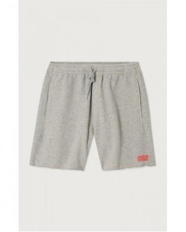 Short American Vintage Ample Gris Chiné 