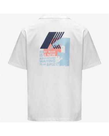 TEE SHIRT K-WAY SOLO BLANC