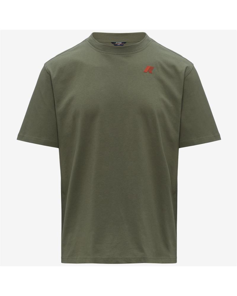 TEE SHIRT K-WAY SOLO Green Lichen VERT