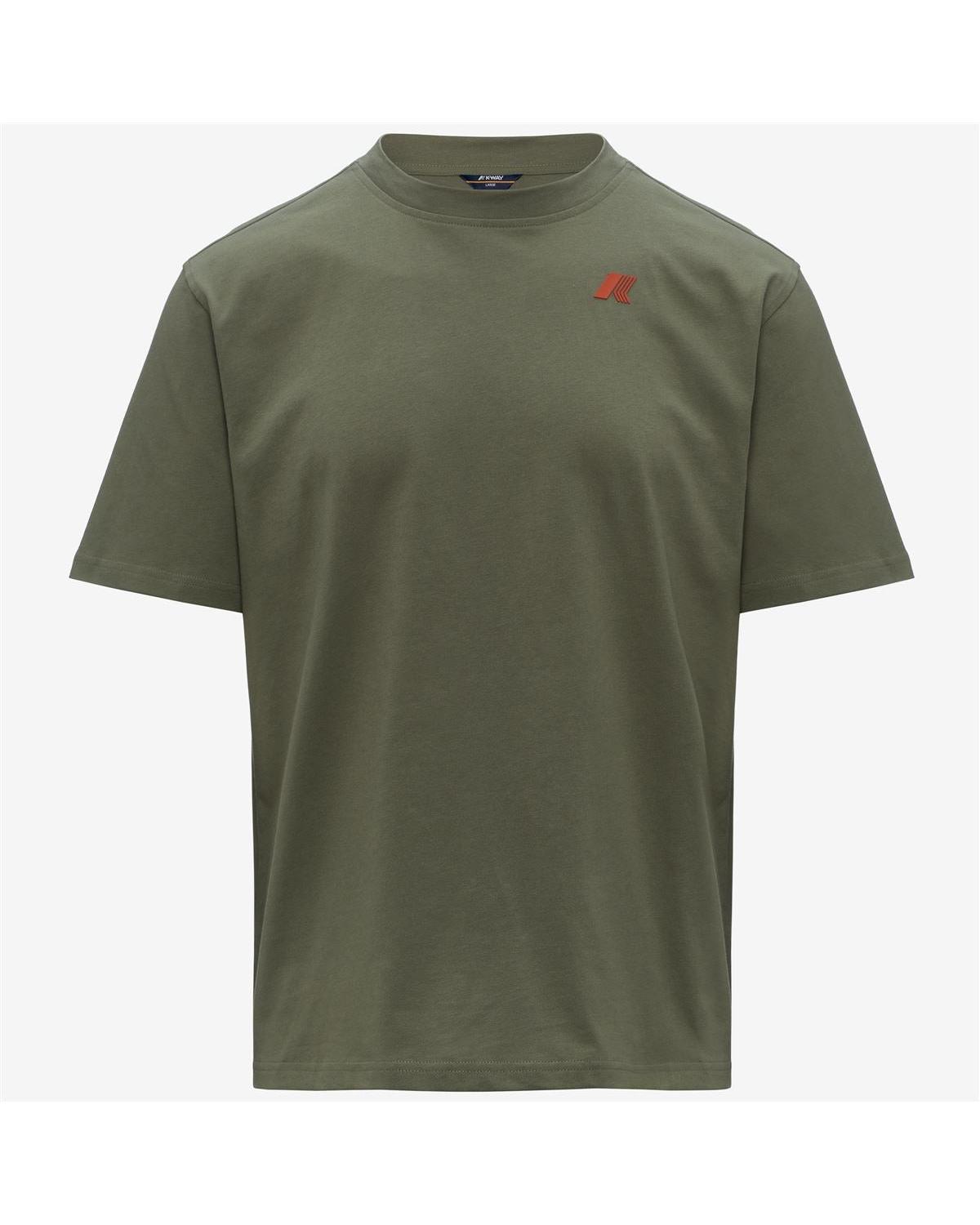 TEE SHIRT K-WAY SOLO Green Lichen VERT