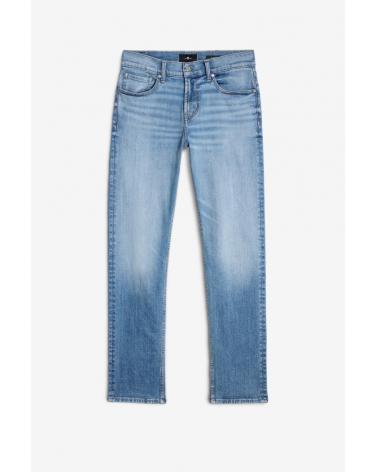 JEAN 7 ALL FOR MANKIND SLIMMY RAINCLOUD DENIM CLAIR