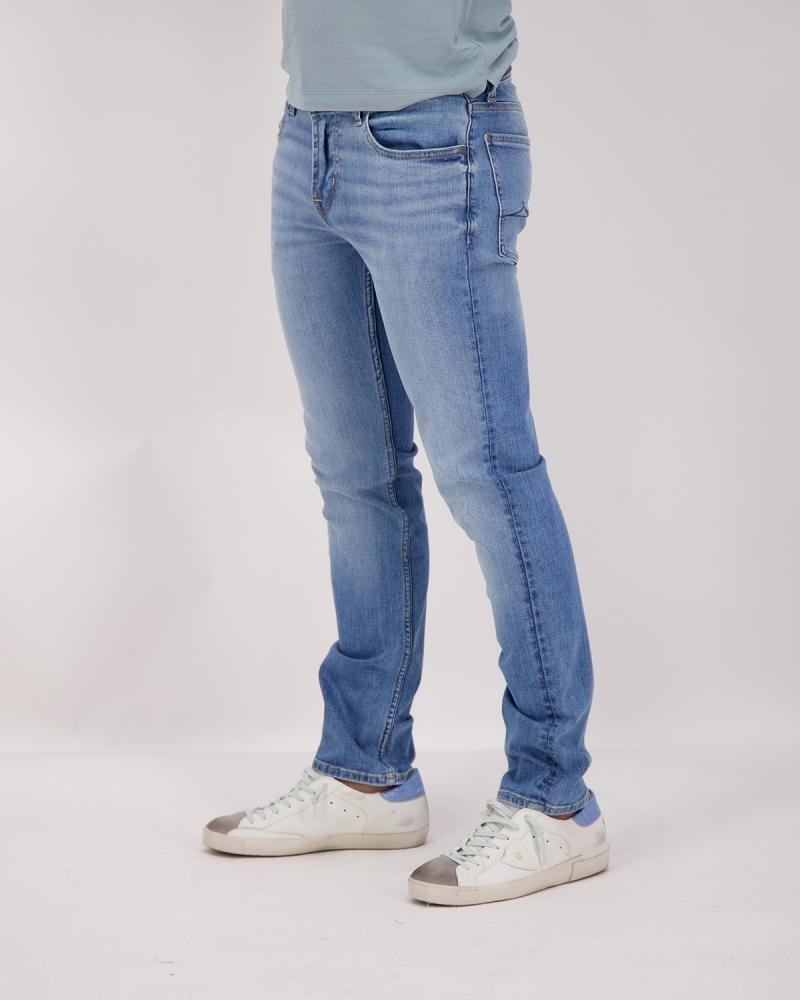 JEAN 7 ALL FOR MANKIND SLIMMY RAINCLOUD DENIM CLAIR