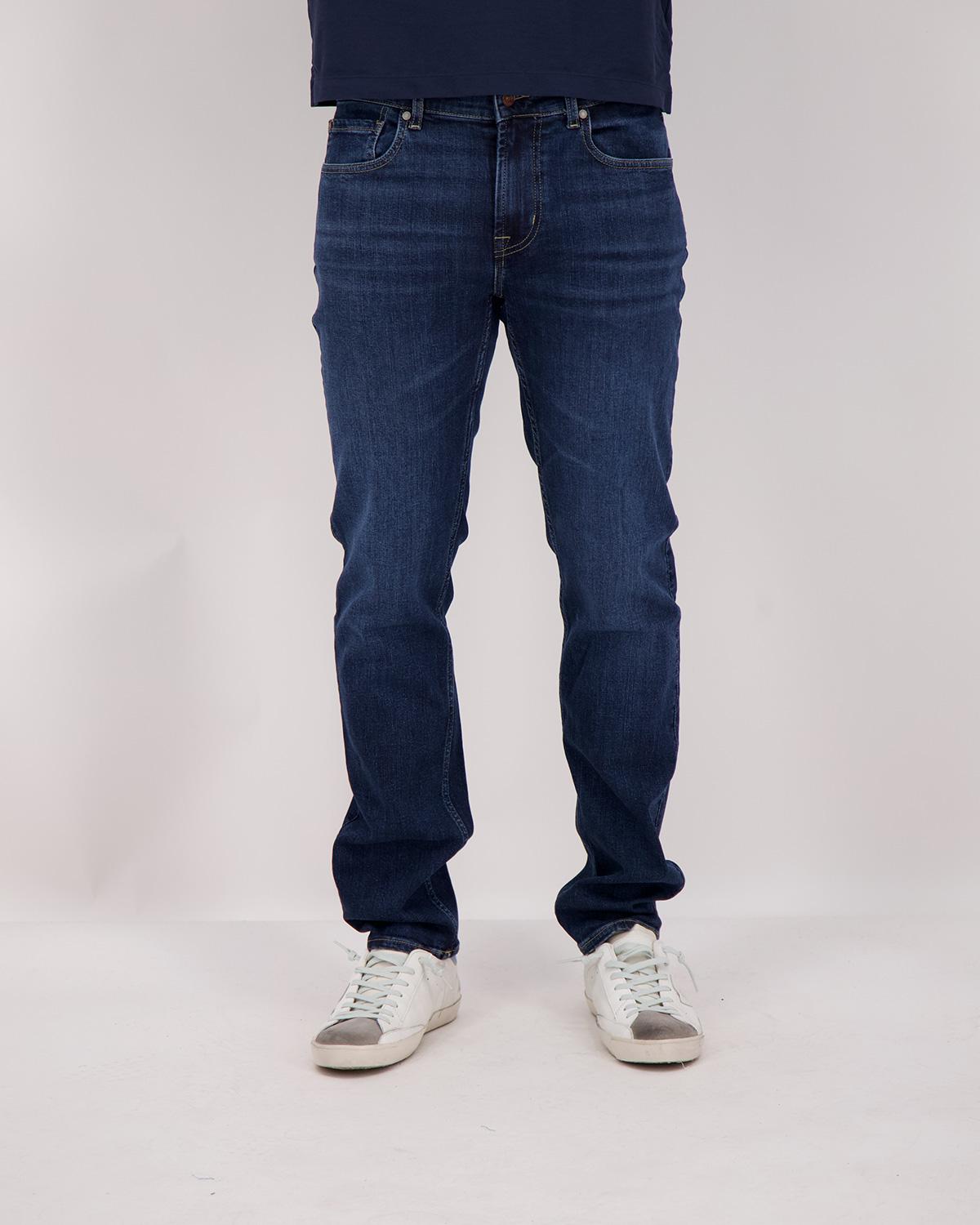 JEAN 7 ALL FOR MANKIND SLIMMY MIRROR DENIM BLEU