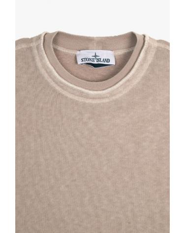 Sweat Stone Island 6100034 S0060 19A Desert Beige