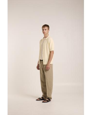 CHEMISE FIESOLI M/COURTES BEIGE