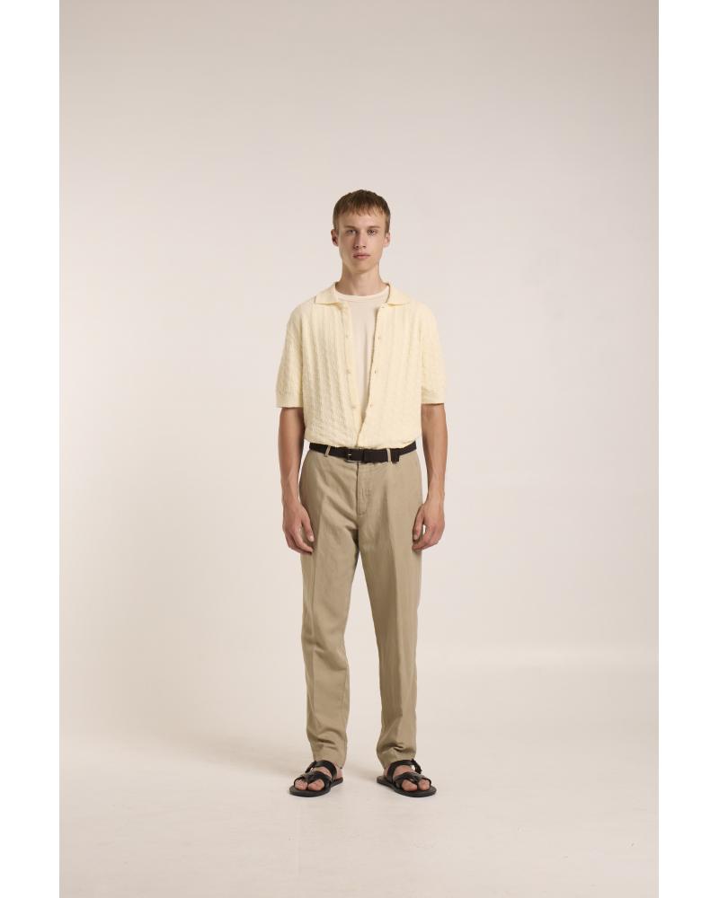 CHEMISE FIESOLI M/COURTES BEIGE