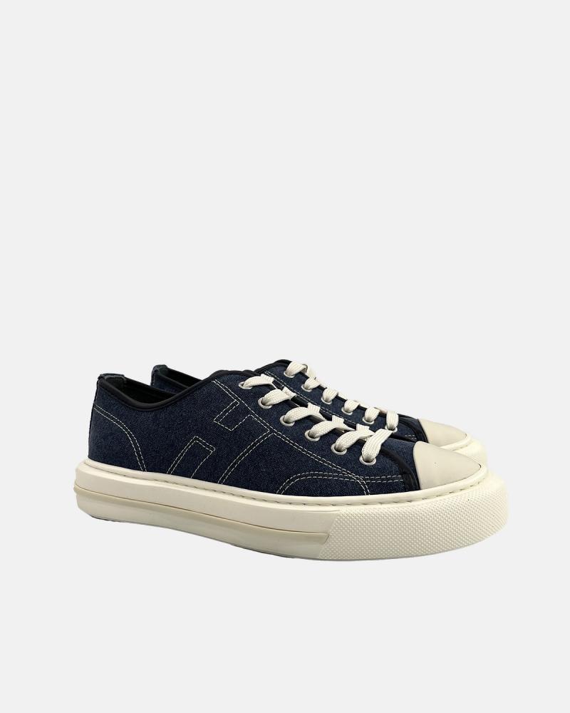 Basket  HOGAN 691 H Cuciture  Bleu