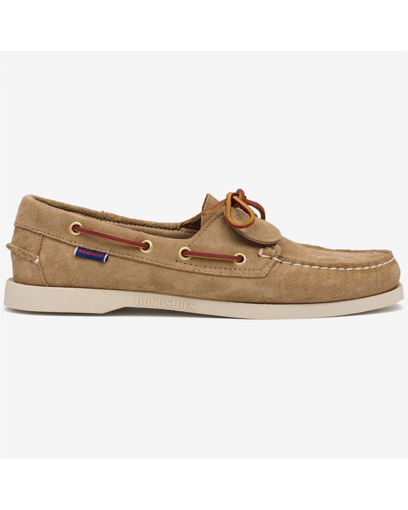 DOCKSIDES PORTLAND ARTISAN SEBAGO SUGHERO BEIGE