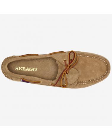 DOCKSIDES PORTLAND ARTISAN SEBAGO SUGHERO BEIGE