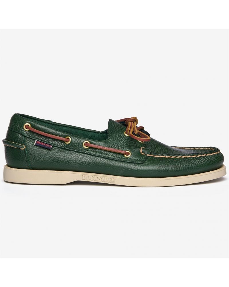 DOCKSIDES PORTLAND ARTISAN SEBAGO MARTELLATO VERT 