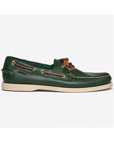 DOCKSIDES PORTLAND ARTISAN SEBAGO MARTELLATO VERT 