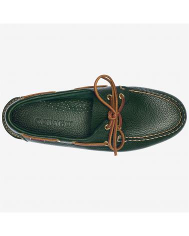 DOCKSIDES PORTLAND ARTISAN SEBAGO MARTELLATO VERT 