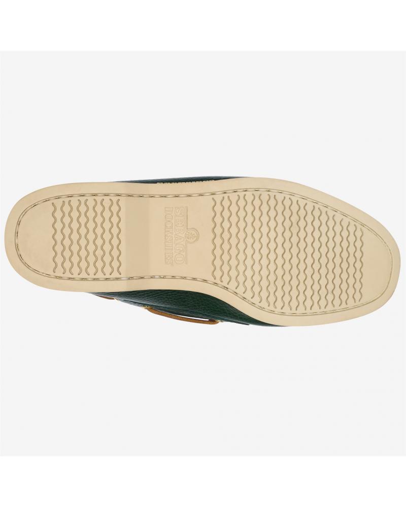 DOCKSIDES PORTLAND ARTISAN SEBAGO MARTELLATO VERT 