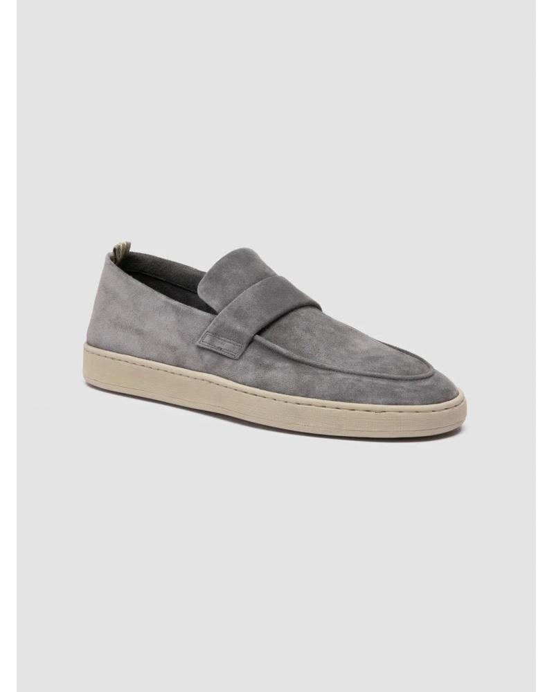 MOCASSIN OFFICINE CREATTIVE HERBIE L.CACHEMIRE  LAVA GRIS
