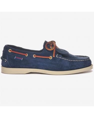 DOCKSIDES PORTLAND ARTISAN SEBAGO DARK BLUE MARINE
