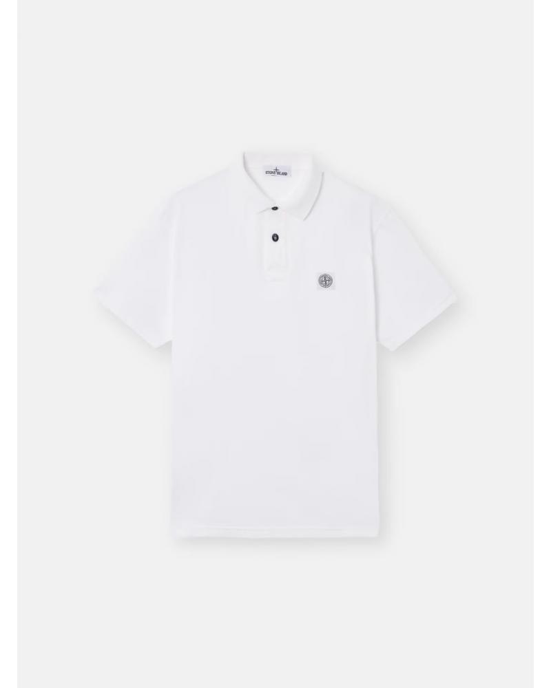 POLO STONE ISLAND 2200013S0057 001 BLANC