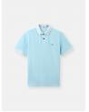 Polo Stone Island 22002SC S0067 004A Dust Blue Bleu