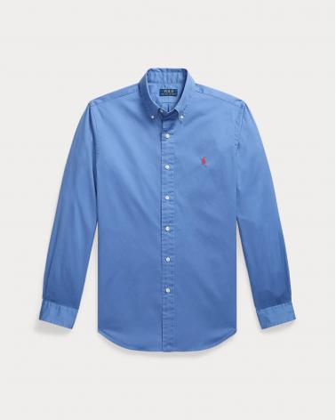 CHEMISE RALPH LAUREN BLEU
