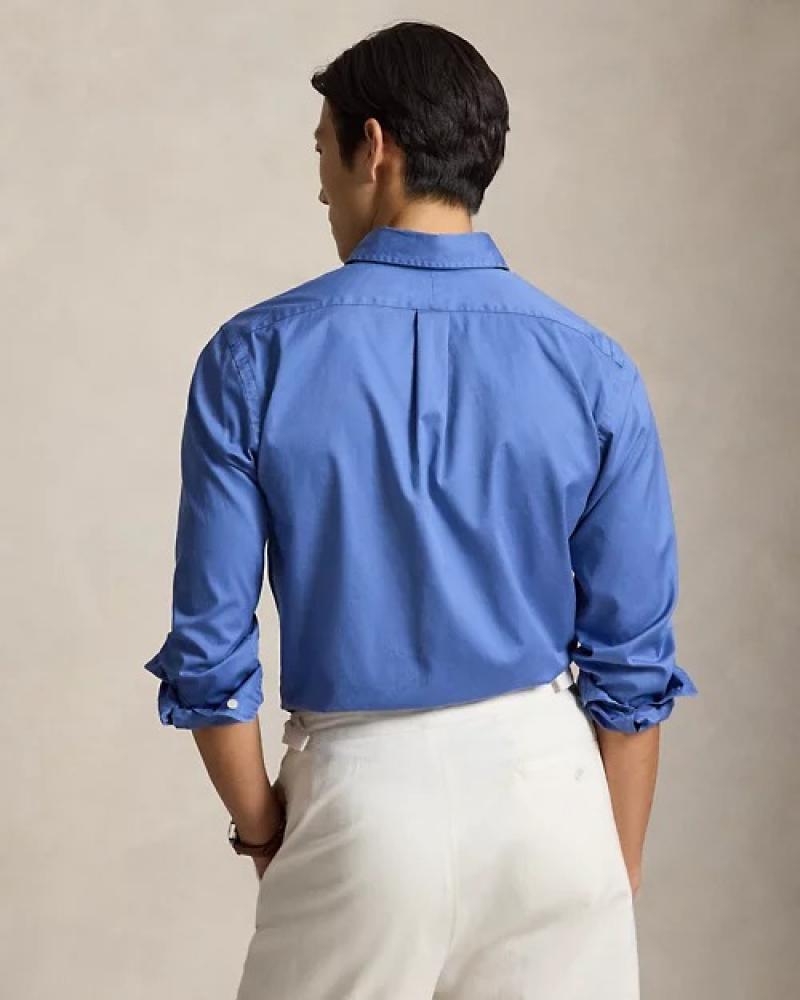 CHEMISE RALPH LAUREN BLEU