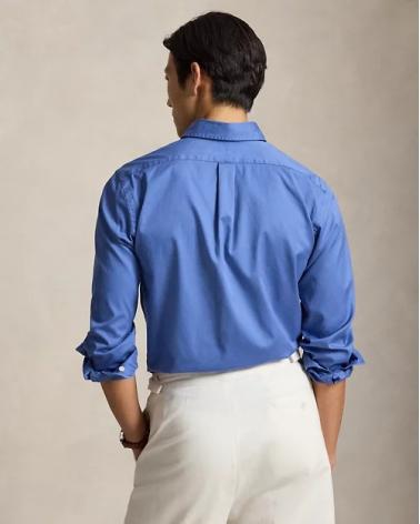 CHEMISE RALPH LAUREN BLEU