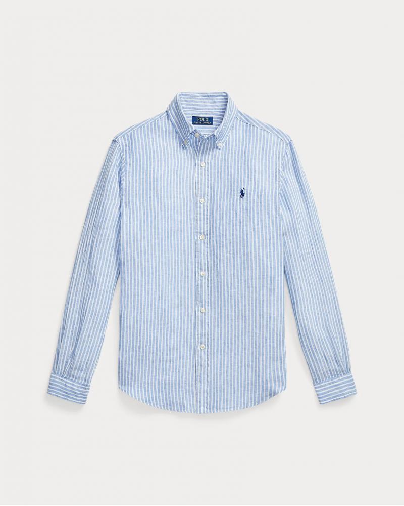 CHEMISE RALPH LAUREN RAYEE LIN BLEU