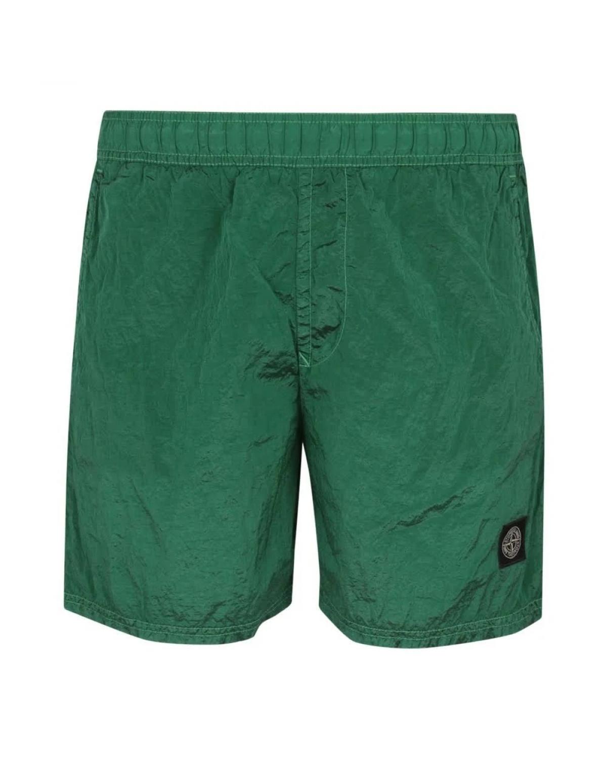 MAILLOT DE BAIN STONE ISLAND MI LONG B100003 005H VERT EMERAUDE