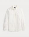 CHEMISE RALPH LAUREN LIN BLANC