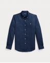 CHEMISE RALPH LAUREN LIN MARINE