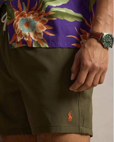 MAILLOT DE BAIN RALPH LAUREN VERT KAKI