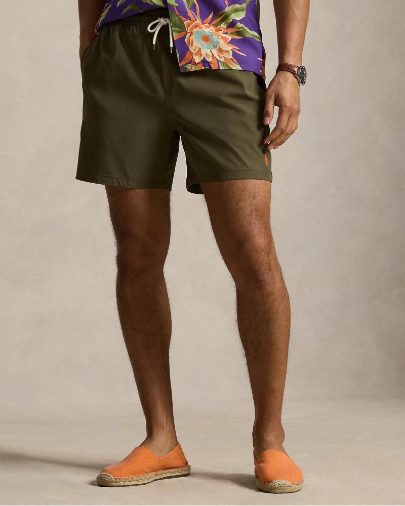 MAILLOT DE BAIN RALPH LAUREN VERT KAKI