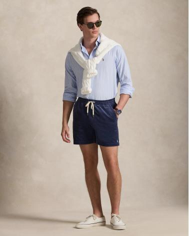 SHORT RALPH LAUREN  VELOURS  MARINE