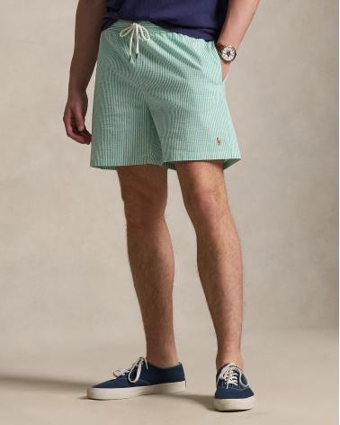 MAILLOT DE BAIN RALPH LAUREN SEERSURKER VERT