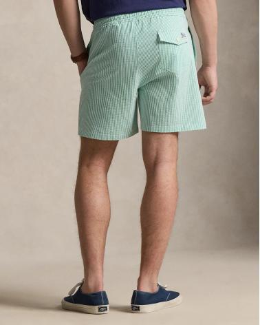 MAILLOT DE BAIN RALPH LAUREN SEERSURKER VERT