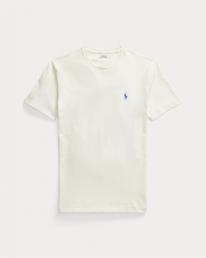 TEE SHIRT RALPH LAUREN Custom Slim Fit BEIGE