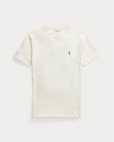 TEE SHIRT RALPH LAUREN Custom Slim Fit BEIGE