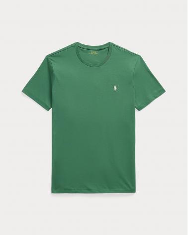 TEE SHIRT RALPH LAUREN Custom Slim Fit VERT GREEN