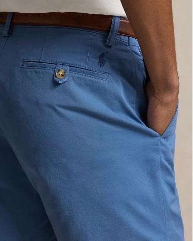 BERMUDA RALPH LAUREN BEDFORD chino stretch BLEU