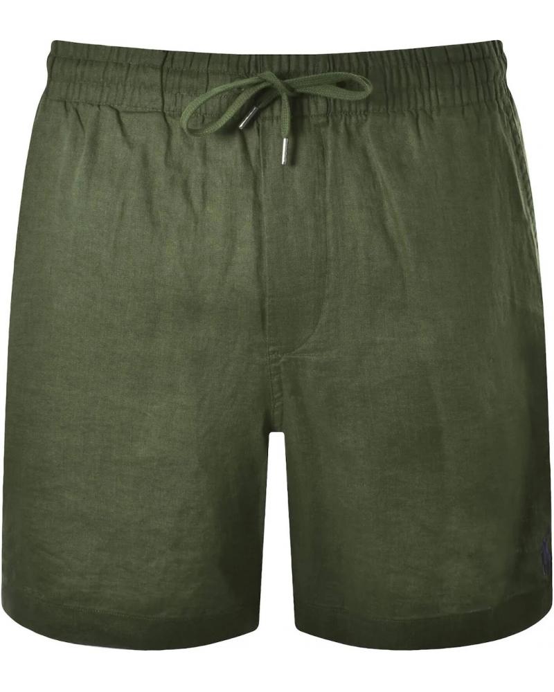 SHORT PREPSTER RALPH LAUREN LIN VERT OLIVE