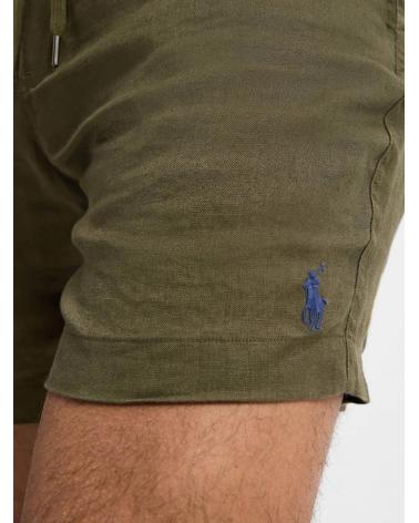 SHORT PREPSTER RALPH LAUREN LIN VERT OLIVE
