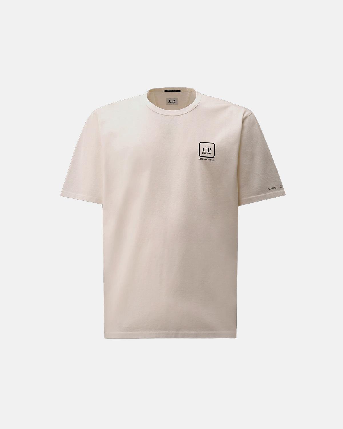 TEE SHIRTCP.COMPANY METROPOLIS  CLTS0057 103 BLANC