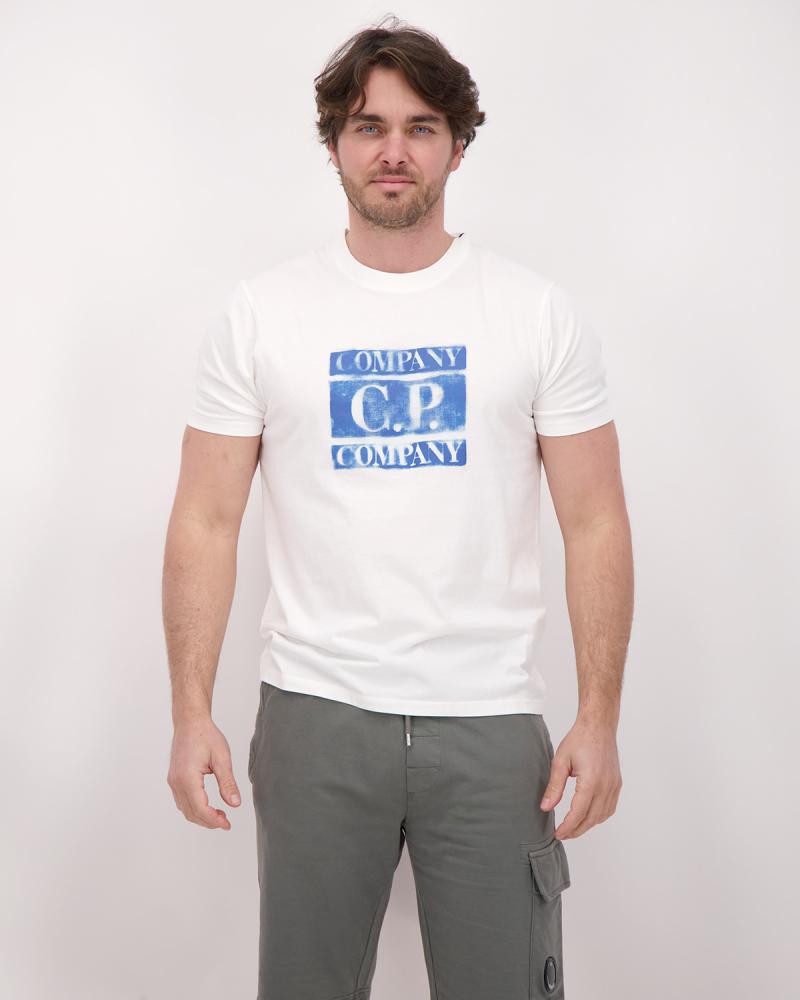 TEE SHIRT CP.COMPANY 141A 103 BLANC