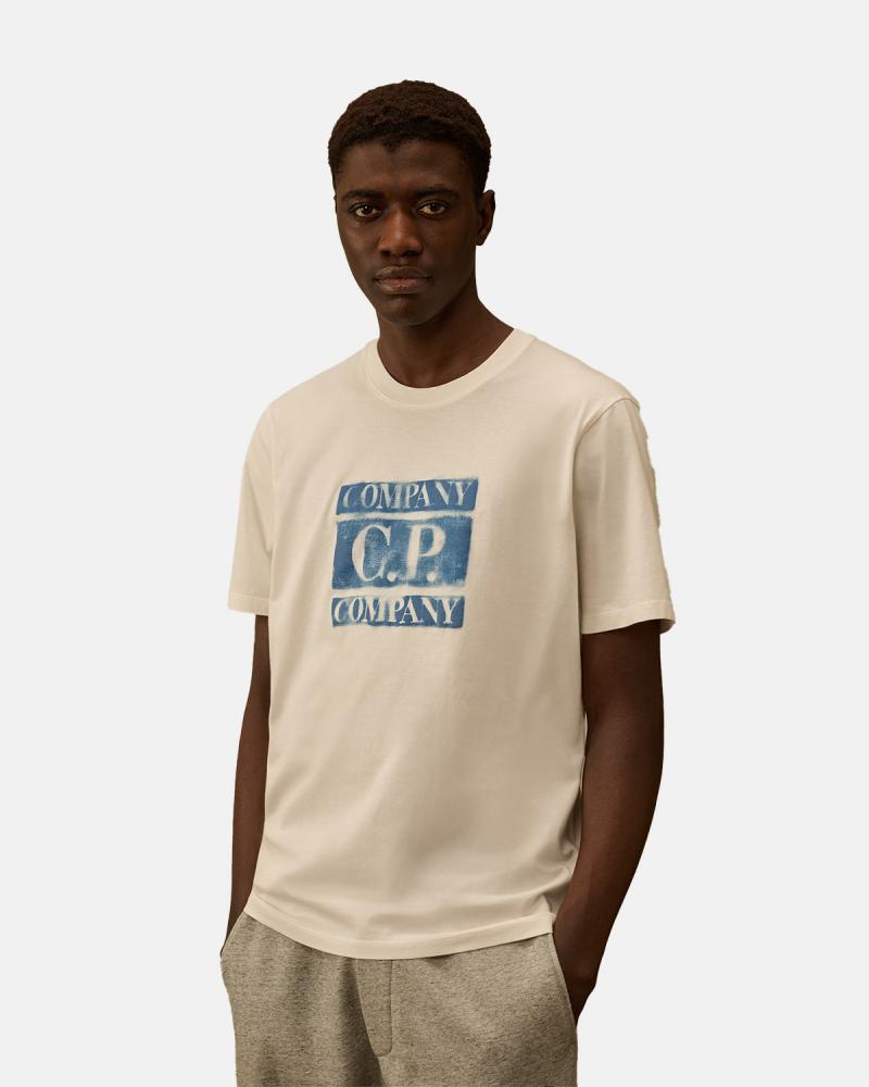 TEE SHIRT CP.COMPANY 141A 103 BLANC