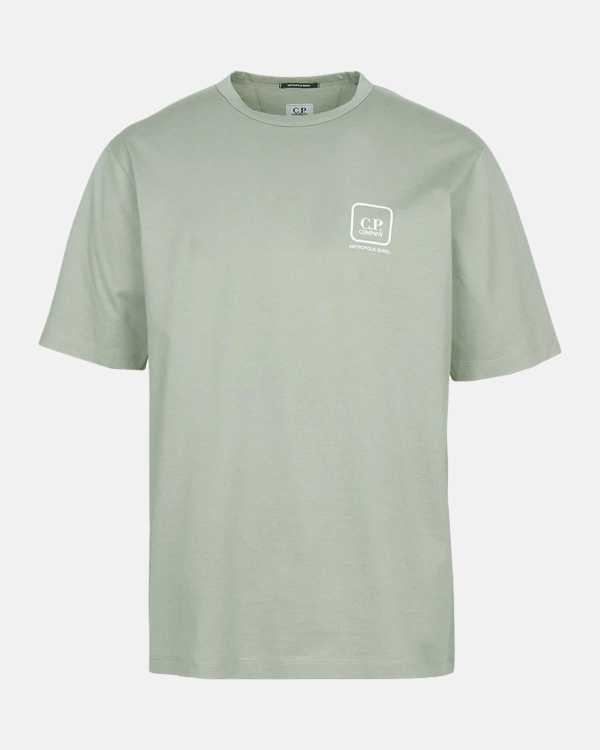 TEE SHIRT CP.COMPANY METROPOLIS S055A 103 BLANC