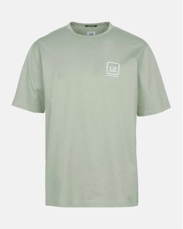 TEE SHIRT CP.COMPANY METROPOLIS S055A 103 BLANC