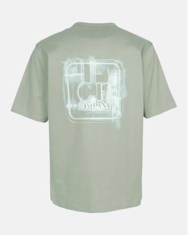 TEE SHIRT CP.COMPANY METROPOLIS S055A 103 BLANC